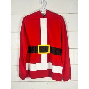 FifthSun Santa Claus suit tshirt hat hoodie unisex L long sleeve Christmas ugly